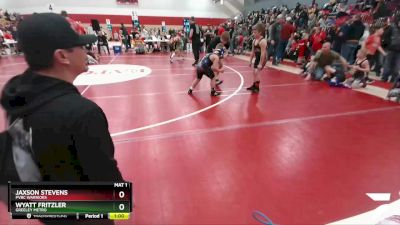 82-89 lbs Round 4 - Jaxson Stevens, PVBC WARRIORS vs Wyatt Fritzler, Greeley Metro