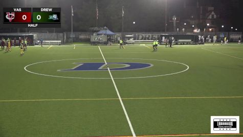 Replay: Vassar vs Drew - Men's | Sep 20 @ 7 PM