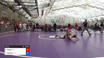 65 kg Round Of 128 - Alec Hagan, Ohio Bobcat Wrestling Club vs Conner Noonan, Orange Crush Wrestling Club