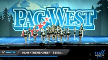 Utah Xtreme Cheer - Senior Storm [2020 L2 Senior - D2 - Medium Day 2] 2020 PacWest