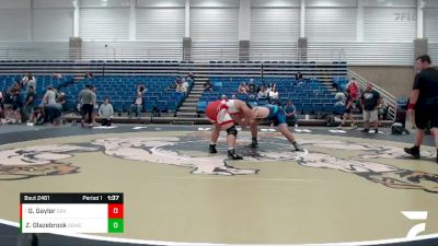 218 lbs Quarterfinal - Gavin Gaylor, Orange vs Zander Glazebrook, Big Game Wrestling Club