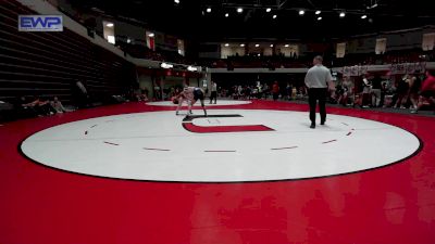 130 lbs Consi Of 8 #1 - Addison Harkins, Nixa High School vs Isabella Weiner, Rogers High School Girls