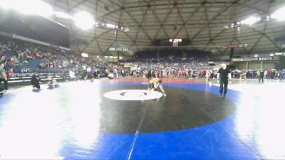 70 lbs Champ. Round 2 - Vanessa Torres, Victory Wrestling-Central WA vs Cato Rickel, Team Aggression Wrestling Club