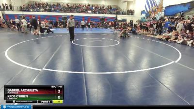 145 lbs Champ. Round 2 - Gabriel Archuleta, Pocatello vs Kros O`Brien, Lakeland