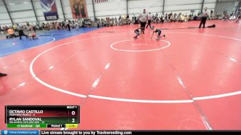 64 lbs Rd# 1 9:00am Friday - Rylan Sandoval, Oklahoma Outlaws Red vs Octavio Castillo, Team New Mexico