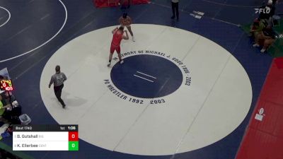 252 lbs Semifinal - Blake Gutshall, Big Spring vs Khalil Ellerbee, Central Valley