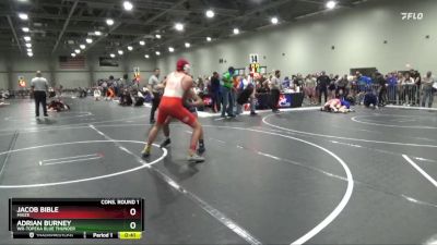 175 lbs Cons. Round 1 - Adrian Burney, WR-Topeka Blue Thunder vs Jacob Bible, Maize