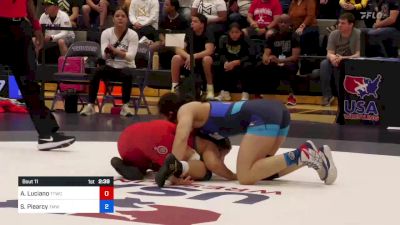 68 kg Quarterfinal - Ana Luciano, Team Tornado Wrestling Club vs Solin Piearcy, MWC/TMWC