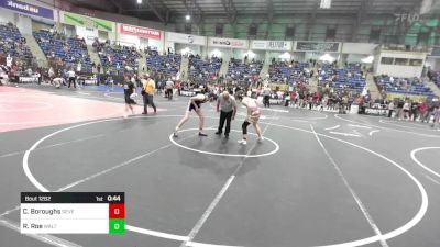 155 lbs Consi Of 8 #1 - Cade Boroughs, Severance Middle School vs Roman Roe, Walt Clark Middle School