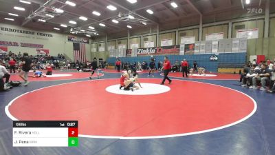 126 lbs Consi Of 16 #2 - Francisco Rivera, Hollister vs Jessie Pena, Birmingham