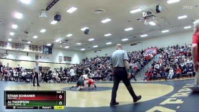 190 lbs Quarters & Wb (16 Team) - AJ Thompson, South Adams vs Ethan Schraner, Tell City