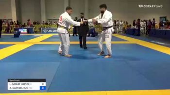 LUCAS NORAT LOPES vs ASHUR SAMI DARMO 2021 American National IBJJF Jiu-Jitsu Championship