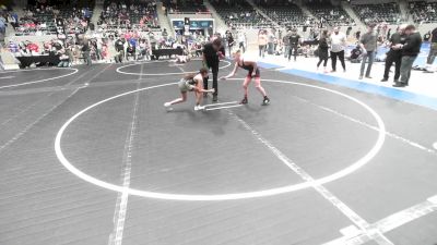 80 lbs Semifinal - Eli Park, Claremore Wrestling Club vs Rocket McGirt, Salina Wrestling Club