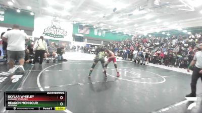 121 lbs Quarterfinal - Reagon Monisour, Ventura vs Skylar Whitley, Harvard Westlake