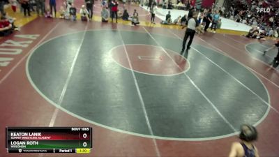 53 lbs Round 3 - Keaton Lanik, Summit Wrestling Academy vs Logan Roth, Wisconsin