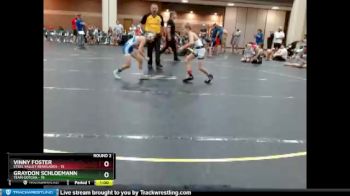 56 lbs Round 2 (4 Team) - Graydon Schloemann, Team Gotcha vs Vinny Foster, Steel Valley Renegades