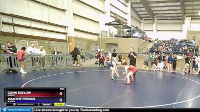 132 lbs Cons. Round 1 - Gavin Buelow, Hawaii vs Maxcime Perkins, Alaska