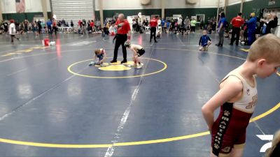 52 lbs Quarterfinal - Kye Johansen, St.Paul Youth Wrestling vs Gunnar Runyan, Blue Hill