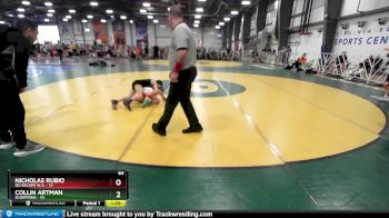 64 lbs Rd# 8- 12:30pm Saturday Final Pool - Nicholas Rubio, No Escape W.A. vs Collin Artman, Scorpions