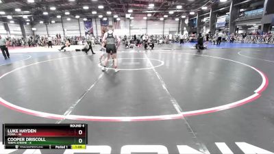 160 lbs Rd# 7- 10:45am Saturday Final Pool - Luke Hayden, POWA vs Cooper Driscoll, Terps Xtreme