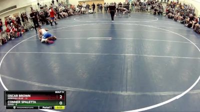 110 lbs Finals (8 Team) - Conner Spaletta, Idaho vs Oscar Brown, Nebraska Blue