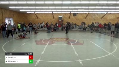 Consi Of 8 #2 - Vancen Small, Endicott vs Aidan Thomas, Allentown