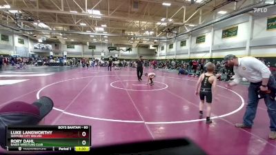 60 lbs 5th Place Match - Luke Langworthy, Watford City Wolves vs Rory Dahl, Baker Wrestling Club