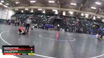 106 lbs Placement Matches (16 Team) - Hunter McTygue, Amherst vs Ryan Hartmann, Bellevue West