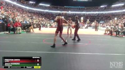 144-3A Semifinal - Zach Marrero, Strasburg vs Preston Smith, Eaton