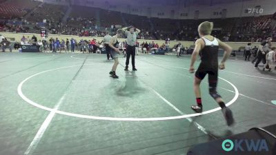 90 lbs Final - Whitacre Quillman, Jenks Trojan Wrestling Club vs Jace Farmer, Norman Grappling Club