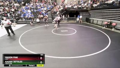 165 lbs Champ. Round 1 - Mason Fink, Lehi vs Kaizen Detoles, Westlake