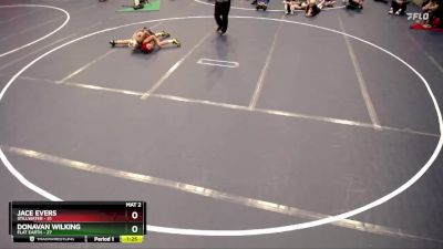 92 lbs Semis & 1st Wrestleback (8 Team) - Jace Evers, Stillwater vs Donavan Wilking, Flat Earth