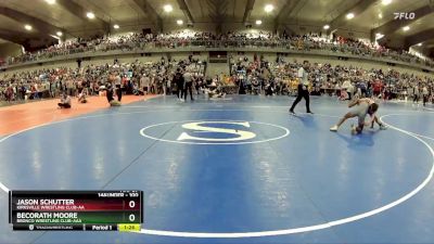 100 lbs Champ. Round 2 - Becorath Moore, Bronco Wrestling Club-AAA vs Jason Schutter, Kirksville Wrestling Club-AA