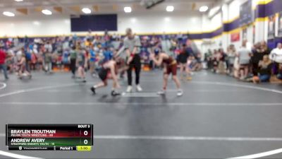 90 lbs Round 1 - Andrew Avery, Stratford Knights Youth vs Braylen Troutman, Pelion Youth Wrestling