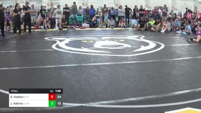 97 lbs Final - Allegra Keaton, EP Rattlers vs Jocelyn Adkins, Lunatics