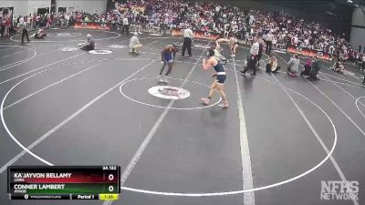 3A 132 lbs Cons. Semi - Ka`Jayvon Bellamy, Loris vs Conner Lambert, Aynor