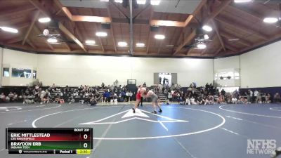 285 lbs Semifinal - Braydon Erb, Indiana Tech vs Eric Mittlestead, CSU Bakersfield