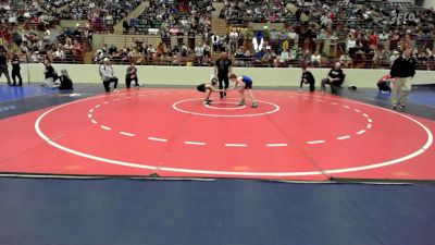 76 lbs Round Of 16 - Barrett Abney, Woodstock City Wrestling vs Jacob Howell, The Storm Wrestling Center