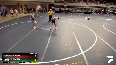 121 Championship Bracket Cons. Round 2 - Andrew Fischer, Becker vs Owen Sandberg, Minnetonka