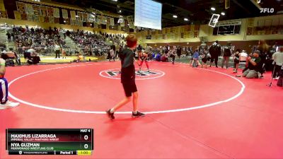 105 lbs Round 1 - Maximus Lizarraga, Imperial Valley Panthers Wrest vs Nya Guzman, Mukwonago Wrestling Club