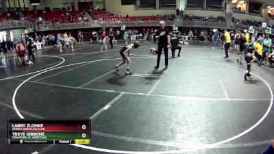 75 lbs Cons. Round 2 - Treye Gibbons, Crawford Jr. Wrestling vs Larry Zlomke, Gering Wrestling Club