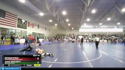 67 lbs Cons. Round 2 - Atticus Fitch, Northside Wrestling Club vs Konn Brackett, Badlands Elite