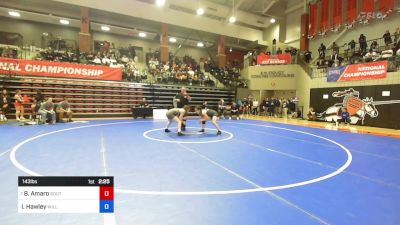 143 lbs Round Of 16 - Bella Amaro, Southern Oregon vs Isabelle Hawley, William Penn (Iowa)