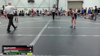 98 lbs Round 3 (8 Team) - Kellen Duffey, TSB vs Vincent DeSomma, Purge GT