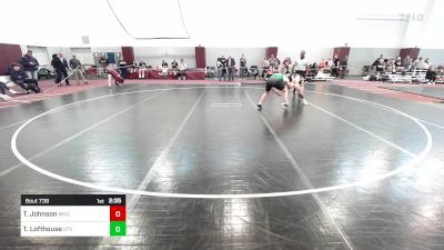 165 lbs Consi Of 8 #2 - Trey Johnson, West Virginia - UNATT vs Tanner Lofthouse, Utah Valley