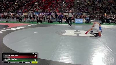 5A 120 lbs Cons. Round 3 - Alijah Macias, Nampa vs Jacob Vincent, Highland