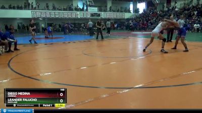 145 lbs Champ. Round 2 - Leander Falucho, Eastlake vs Diego Medina, Cienega