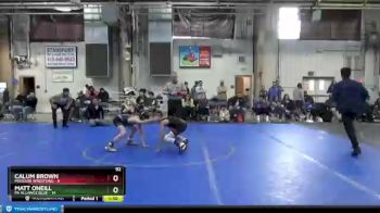 92 lbs Round 1 (4 Team) - Calum Brown, Missouri Wrestling vs Matt Oneill, PA Alliance Blue
