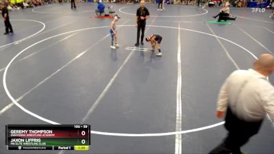 59 lbs Semifinal - Jaxon Liffrig, MN Elite Wrestling Club vs Geremy Thompson, Owatonna Wrestling Academy