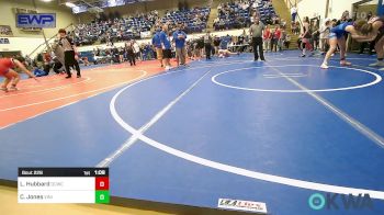 115 lbs Final - Lindlee Hubbard, Dark Cloud Wrestling Club vs Charlee Jones, Vinita Kids Wrestling